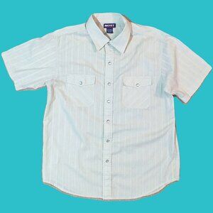 Vintage 90's MOST Pearl Snap Shirt Size M Preowned